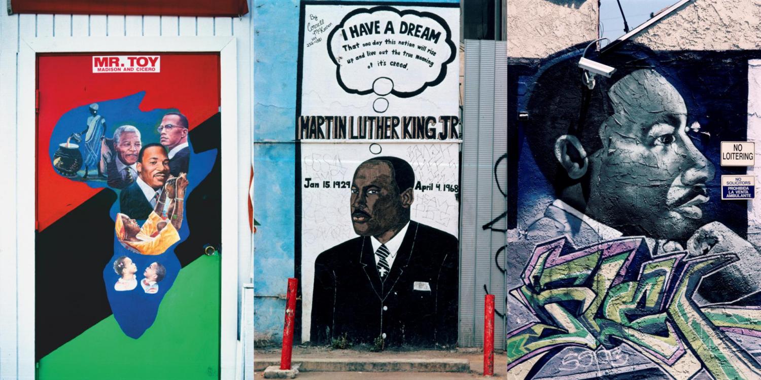 Flagi promocyjne dla Biblioteki Publicznej w Warszawie Promocja wydarzenia African American History Month