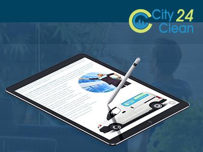 Strona www w wersji mobilnej - na ipadzie